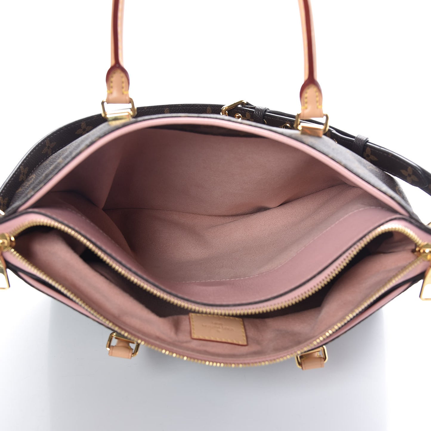Monogram Pallas Rose Ballerine