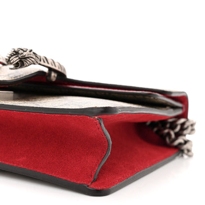 Gucci GG Supreme Monogram Mini Dionysus Shoulder Bag Hibiscus Red 10 of 12