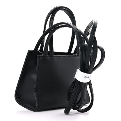Telfar Vegan Leather Small Shopping Bag Black 3 of 9