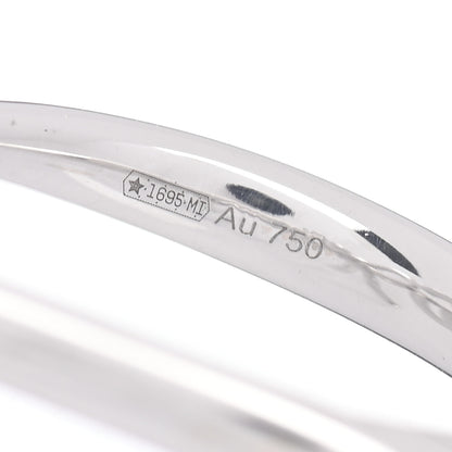 Gucci 18K White Gold Diamond Flora Bow Flower Ring 49 5 5 of 6