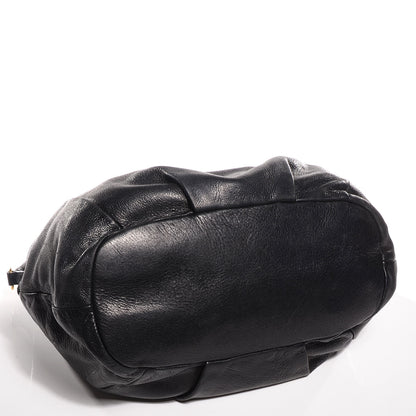Prada Cervo Shine Satchel Nero Black 4 of 10