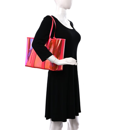 Christian Louboutin PVC Spikes East West Cabata Tote Pink 2 of 11