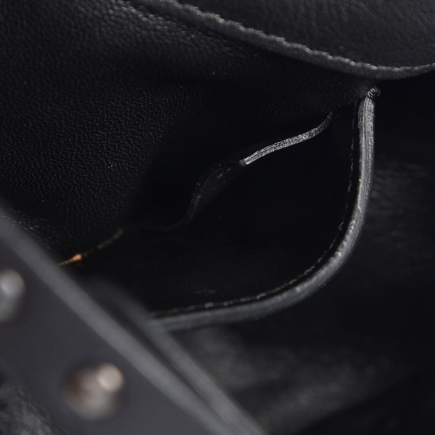 Vitello Mini Rockstud All Over Flap Saddle Crossbody Bag Black