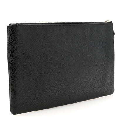 Chanel Caviar Pouch Bag Black 3 of 6