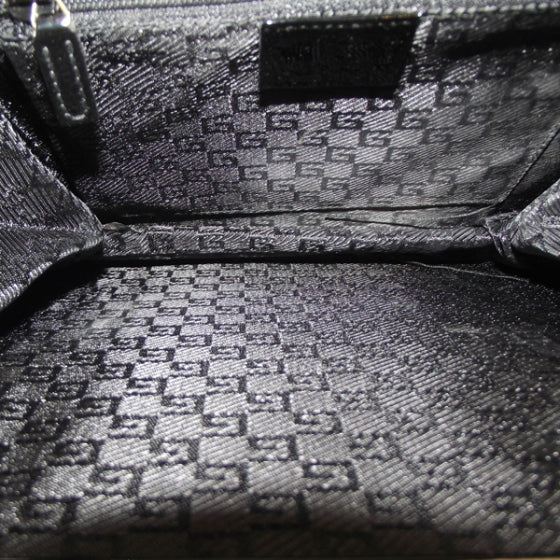Gucci Canvas Patent Leather Framed Evening Bag 6 of 11