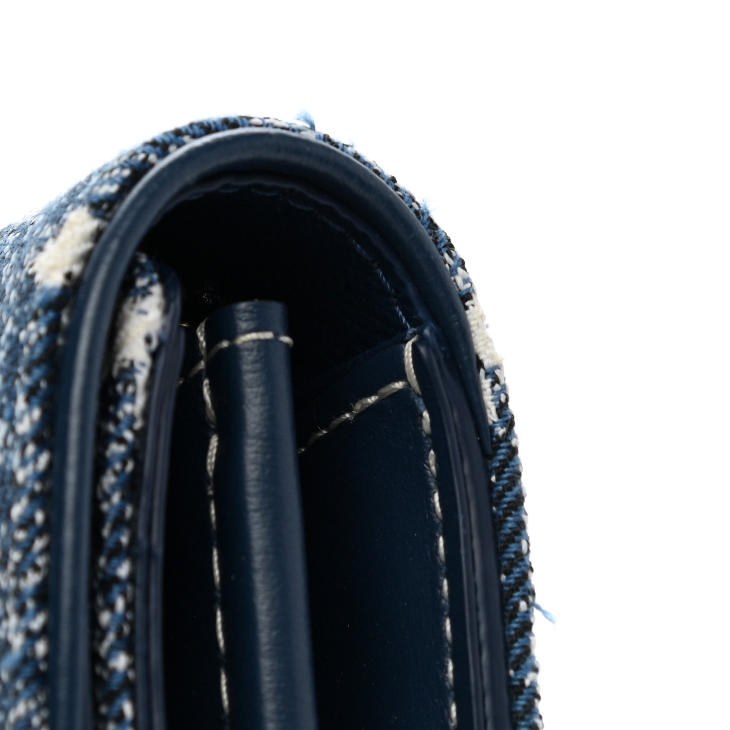 Louis Vuitton Monogram Jacquard Denim Sarah Wallet Bleu 7 of 8