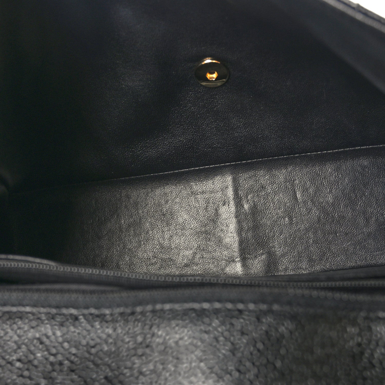 Chanel Caviar Quilted Jumbo Single Flap Black 5 of 9