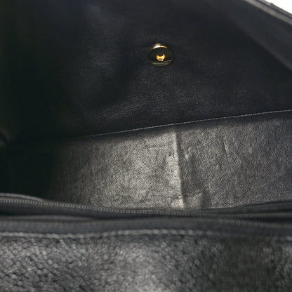 Chanel Caviar Quilted Jumbo Single Flap Black 5 of 9
