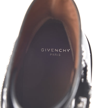 Givenchy Calfskin Studded Prue Buckle Bootie 36.5 Black 6 of 8