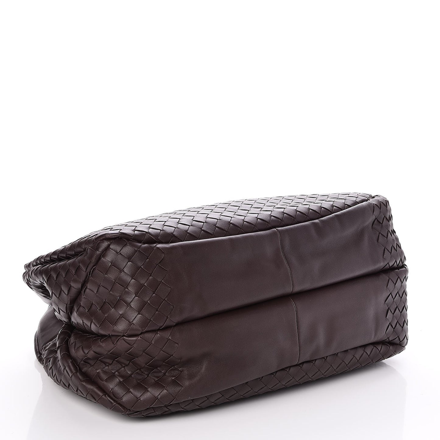 Nappa Intrecciato Medium Campana Ebano
