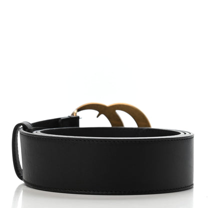 Gucci Calfskin Double G 40mm Belt 90 36 Black 2 of 4