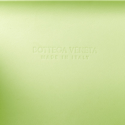 Bottega Veneta Foulard Intrecciato Minaudiere Knot Clutch Fennel 6 of 7