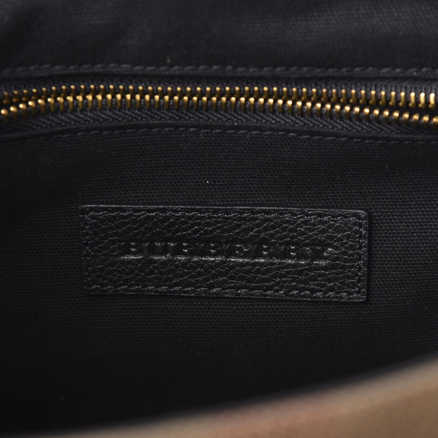 Canvas Mega Check Large Baildon Messenger Bag Black