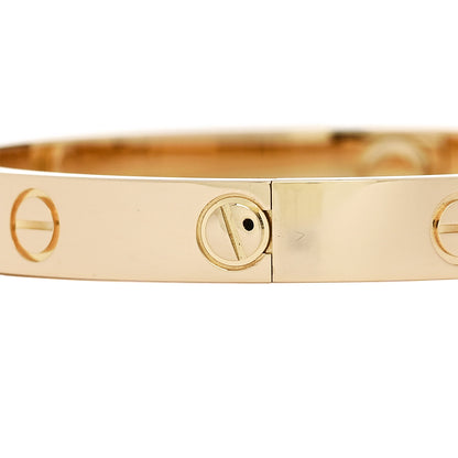 Cartier 18K Yellow Gold LOVE Bracelet 16 5 of 9