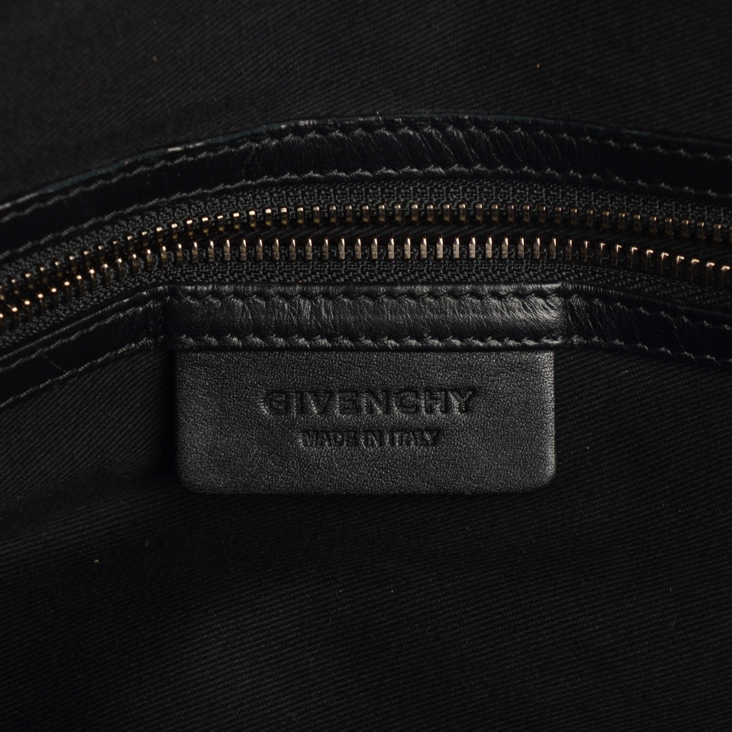 Givenchy Calfskin Star Embossed Studded Medium Nightingale Navy Black 6 of 9