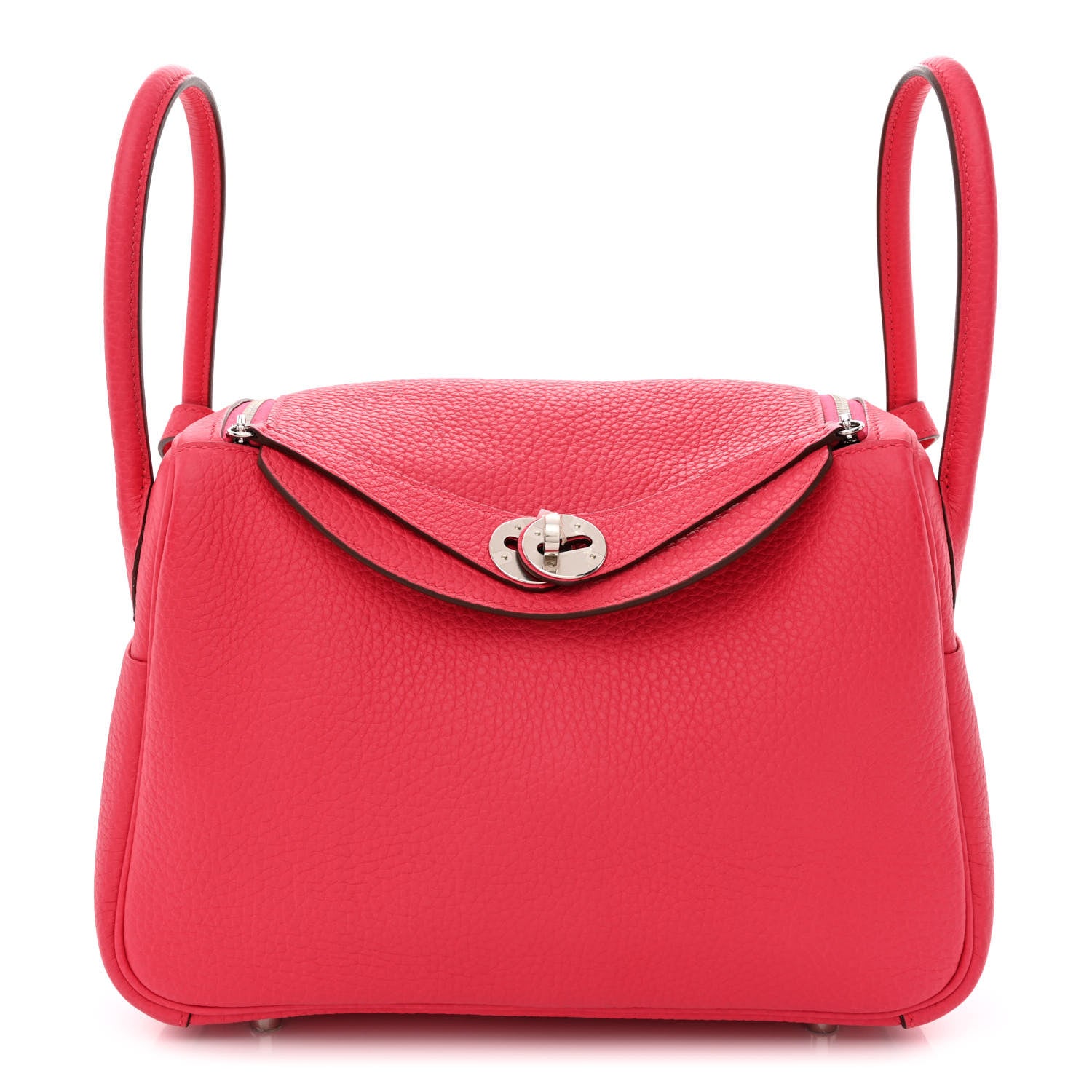 Hermes Taurillon Clemence Lindy 26 Rose Extreme 1 of 10