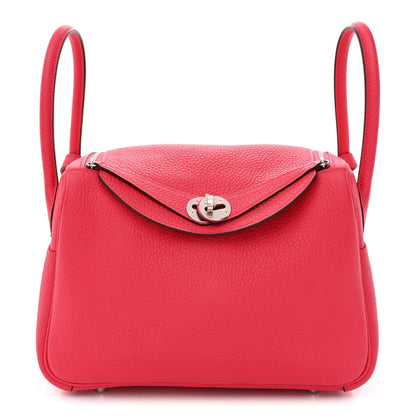 Hermes Taurillon Clemence Lindy 26 Rose Extreme 1 of 10