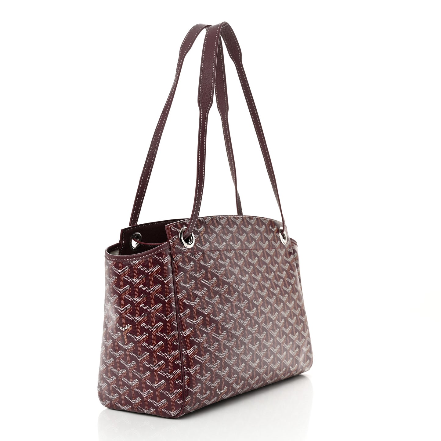 Goyardine Rouette PM Burgundy