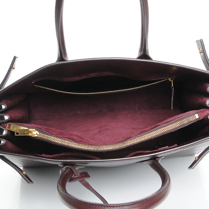 Saint Laurent Calfskin Large Sac De Jour Carryall Amarena 5 of 12