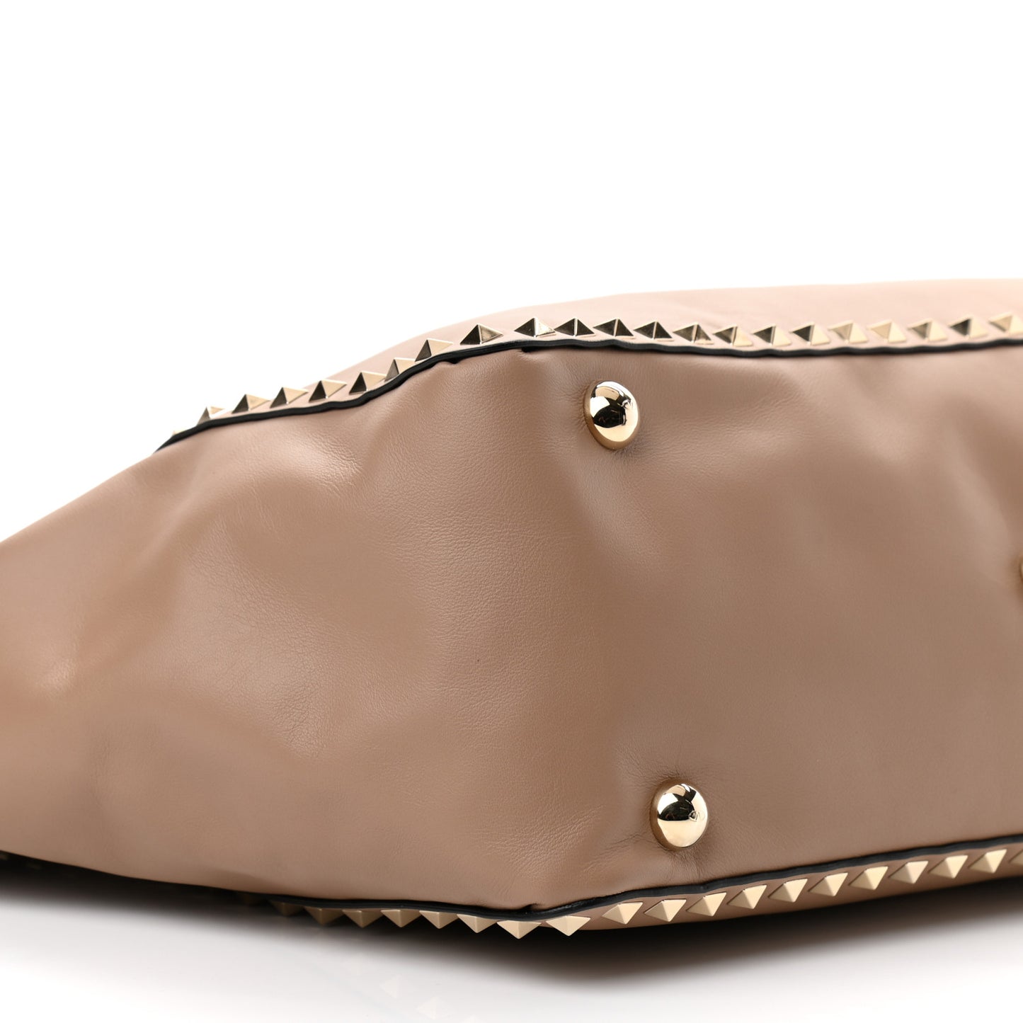 Vitello Medium Rockstud Tote Alpaca