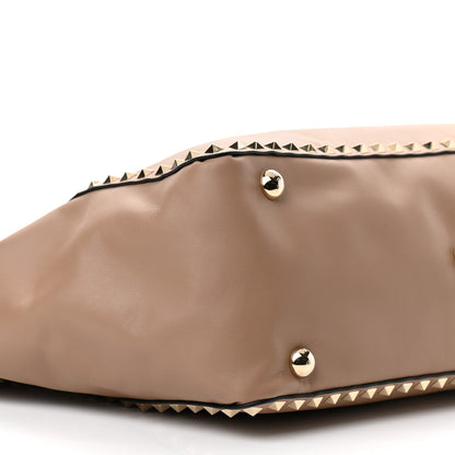 Valentino Garavani Vitello Medium Rockstud Tote Alpaca 9 of 10