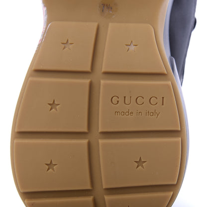 Gucci Calfskin Tiger Print Mens Rhyton Sneakers 7.5 Black 8 of 10