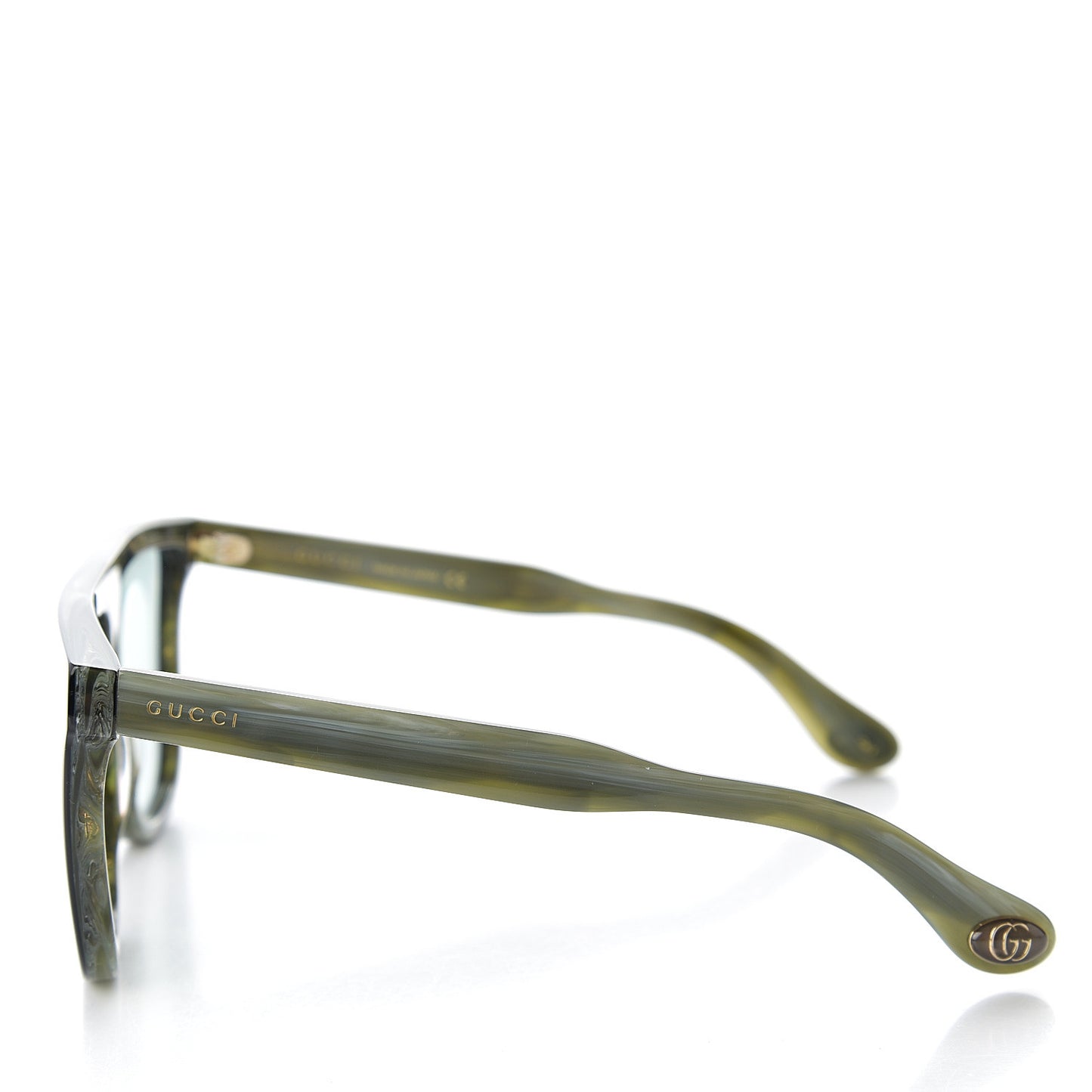 Acetate Aviator Sunglasses GG0582S Green