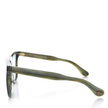 Gucci Acetate Aviator Sunglasses GG0582S Green 3 of 8