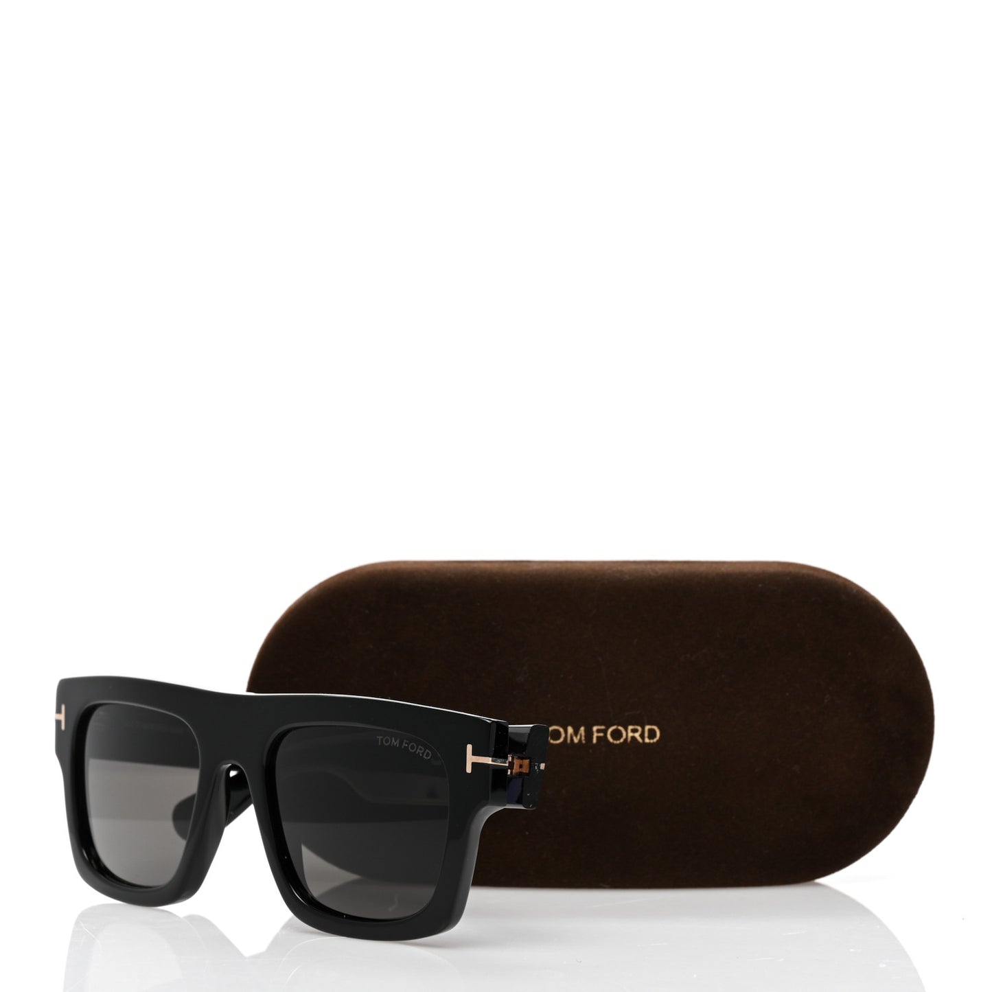 Acetate Fausto Sunglasses TF711 Black