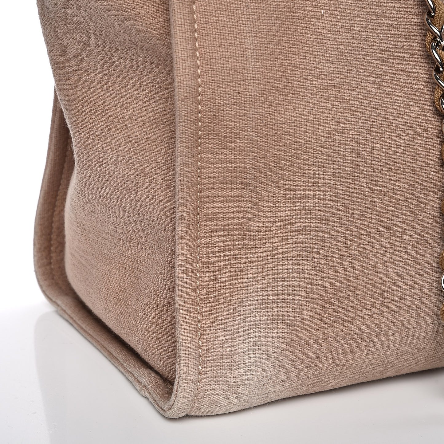 Canvas Large Deauville Tote Ecru