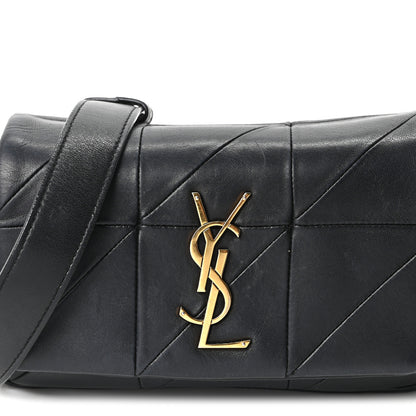 Saint Laurent Lambskin Monogram Jamie Belt Bag Black 7 of 9