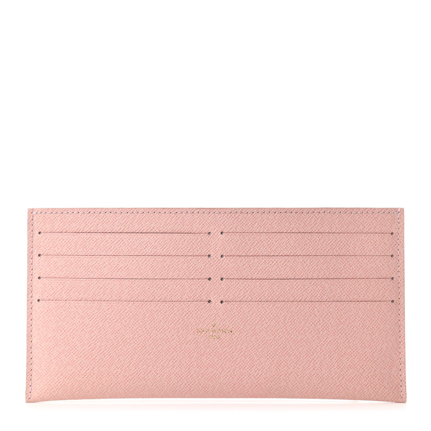 Calfskin Felicie Card Holder Insert Rose Ballerine