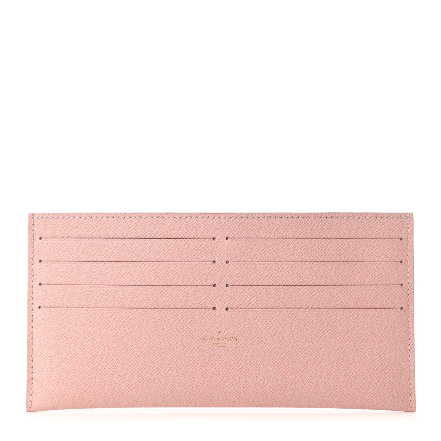 Louis Vuitton Calfskin Felicie Card Holder Insert Rose Ballerine 1 of 8
