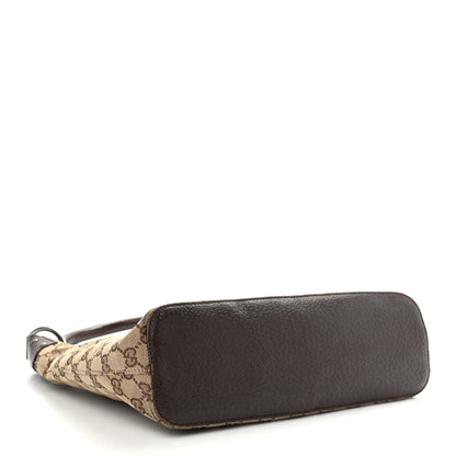Gucci Monogram Shoulder Bag Dark Brown 3 of 14