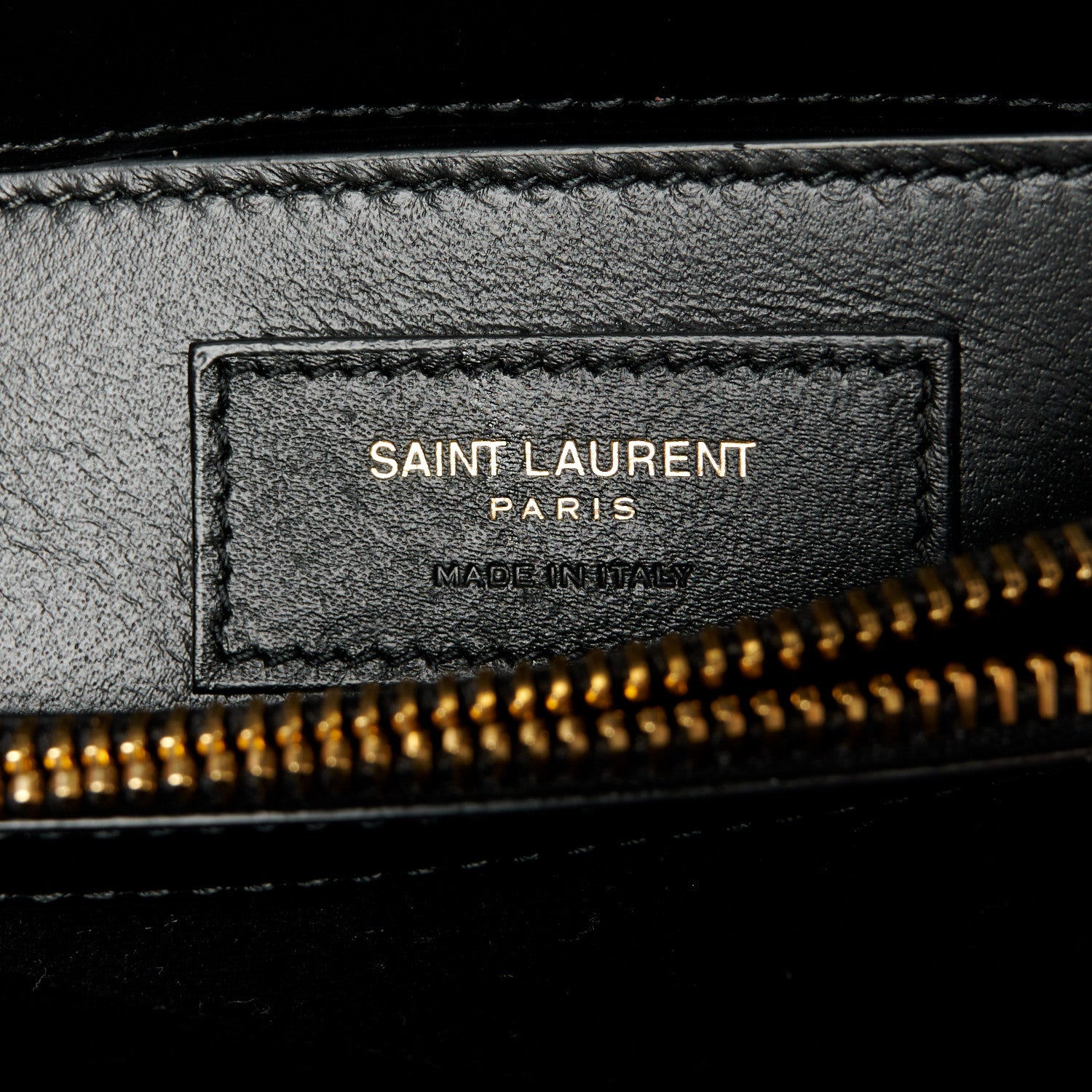 Saint Laurent Calfskin Y Quilted Monogram Small Loulou Chain Satchel Black 7 of 11