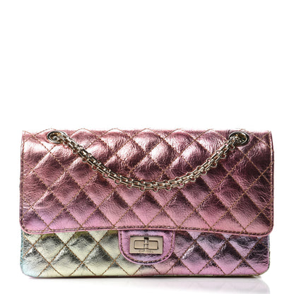 Chanel Metallic Goatskin Quilted 2.55 Reissue 225 Flap Multicolor 1 of 11