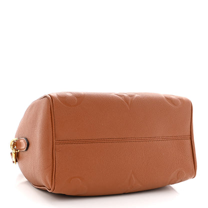 Louis Vuitton Empreinte Monogram Giant Speedy Bandouliere 25 Cognac 4 of 9