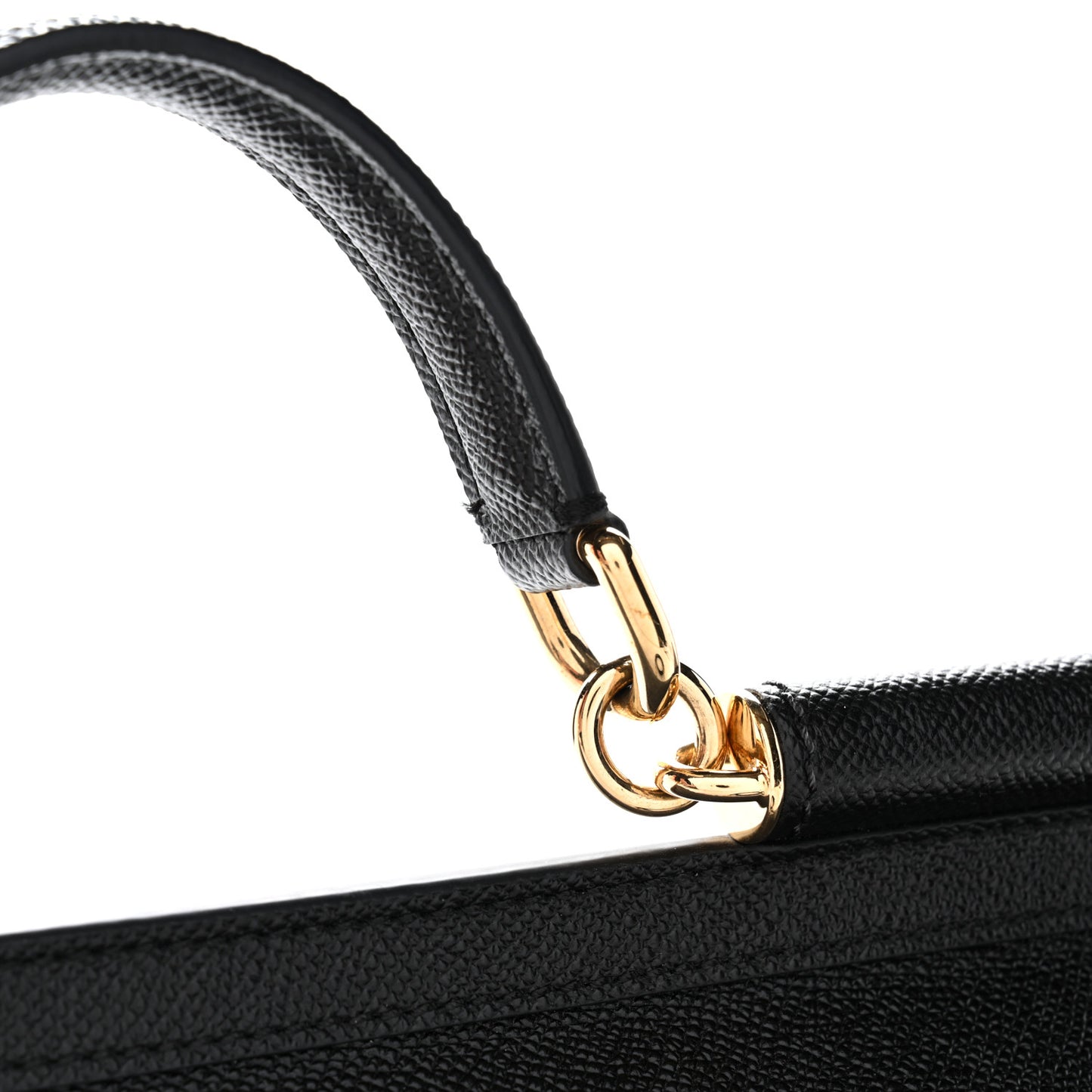 Dauphine Medium Miss Sicily Satchel Black