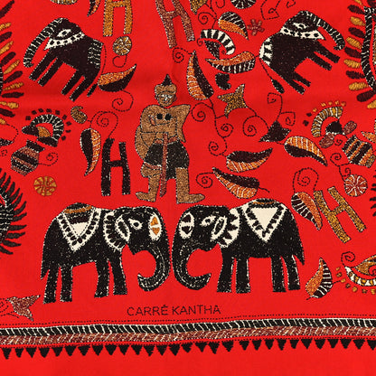 Hermes Silk Kantha Scarf 90 3 of 3