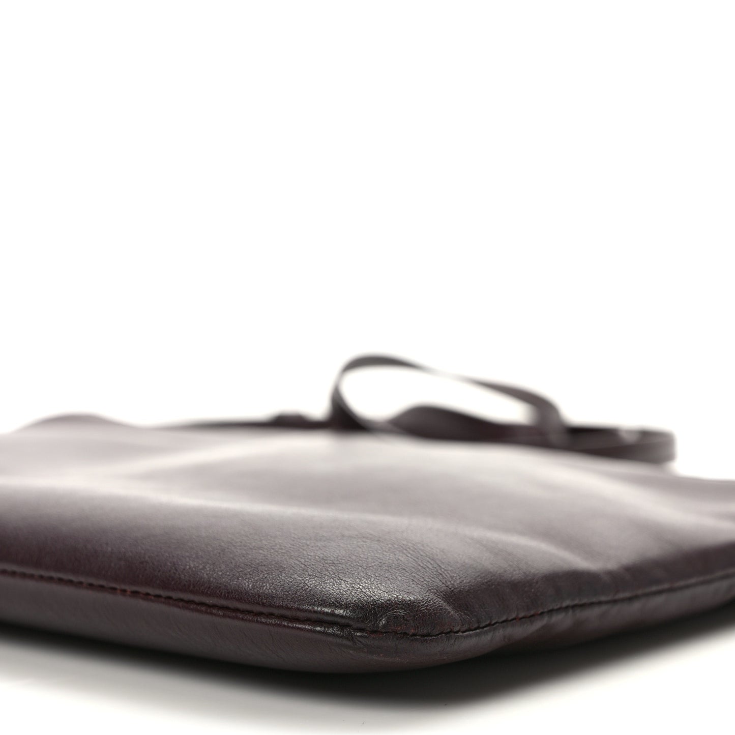 Calfskin Teen Monogram Crossbody Bag Bordeaux