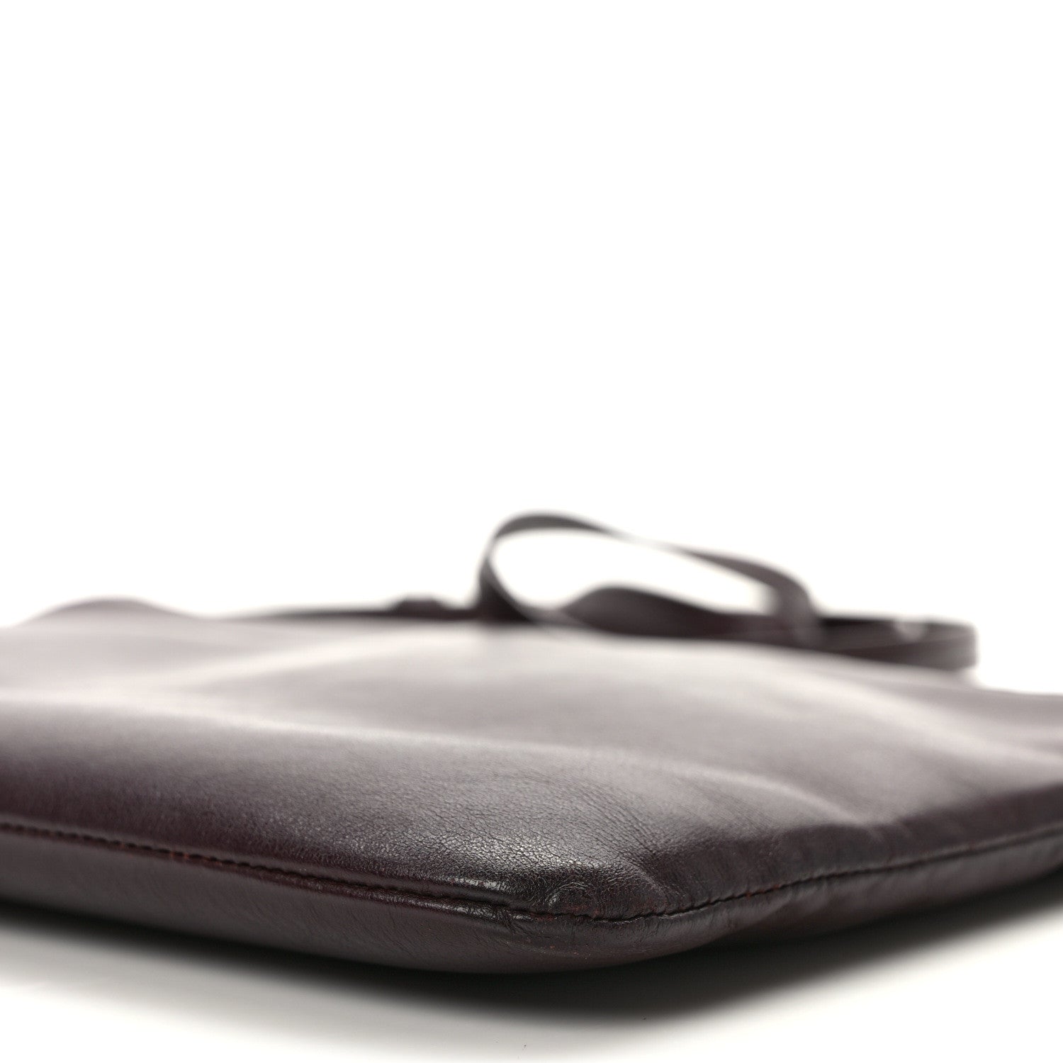 Saint Laurent Calfskin Teen Monogram Crossbody Bag Bordeaux 8 of 9