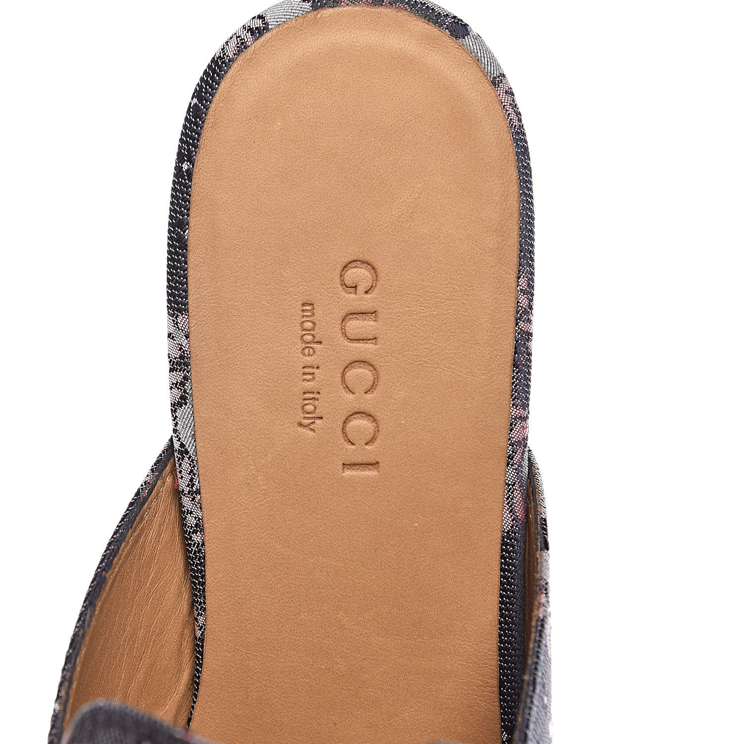 Gucci Jacquard Floral Womens Princetown Slippers 34 Multicolor 8 of 9