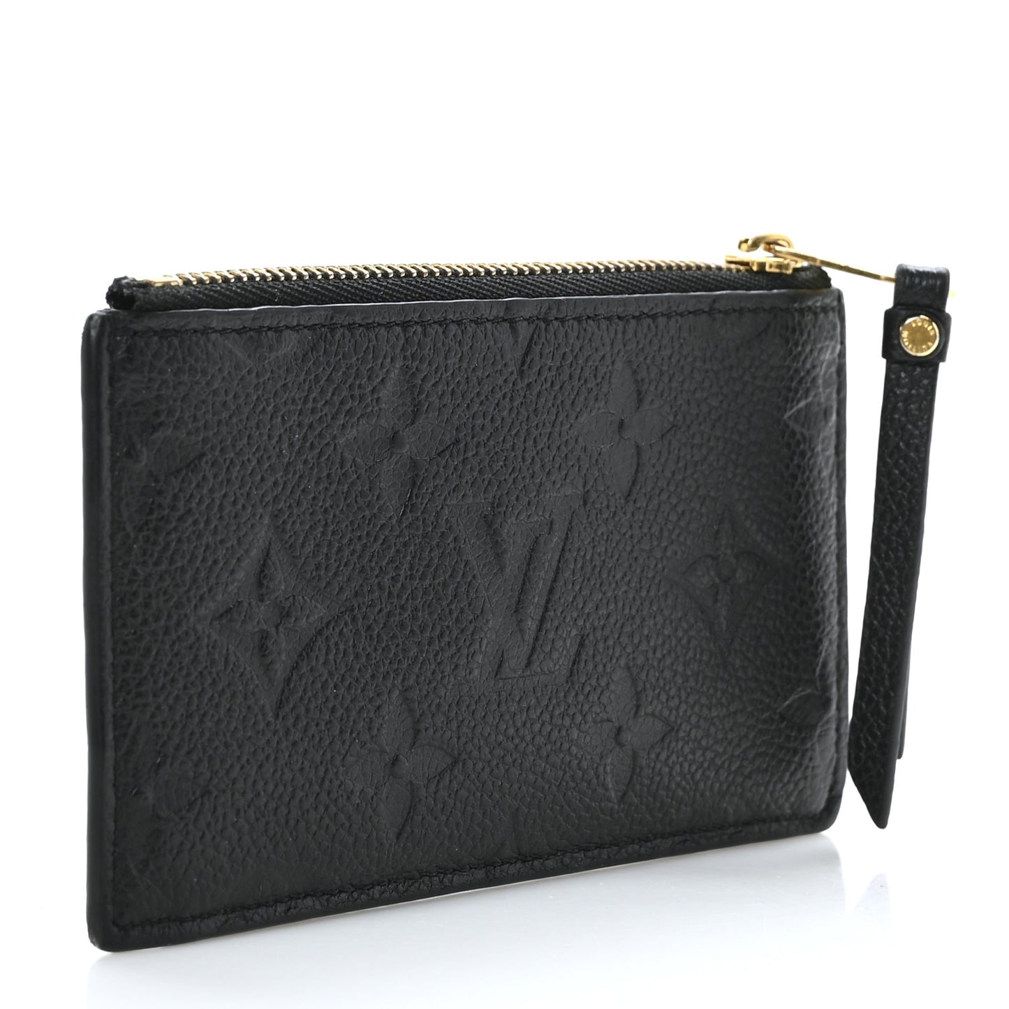 Empreinte Zipper Card Holder Black