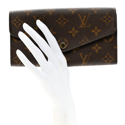 Louis Vuitton Monogram Sarah Wallet NM 2 of 10