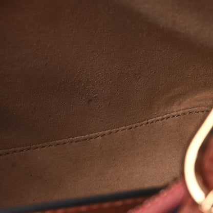 Gucci Monogram Textured Dollar Calfskin Small Ophidia Hobo Cloche Rose Pink 11 of 11