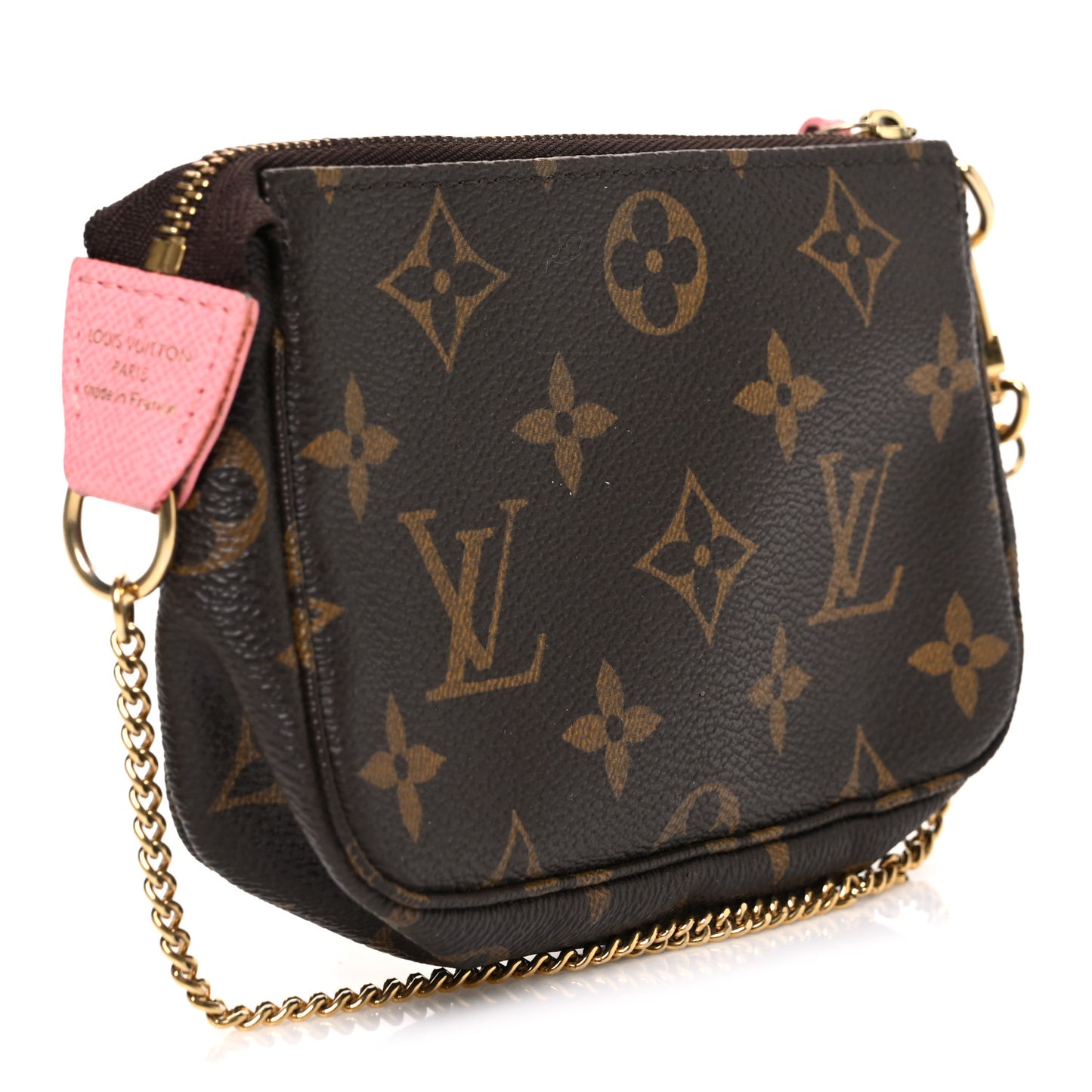 Monogram Illustre Mini Pochette Accessories Rose