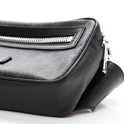 Gucci Soft GG Supreme Monogram Web Belt Bag Black Grey 10 of 10