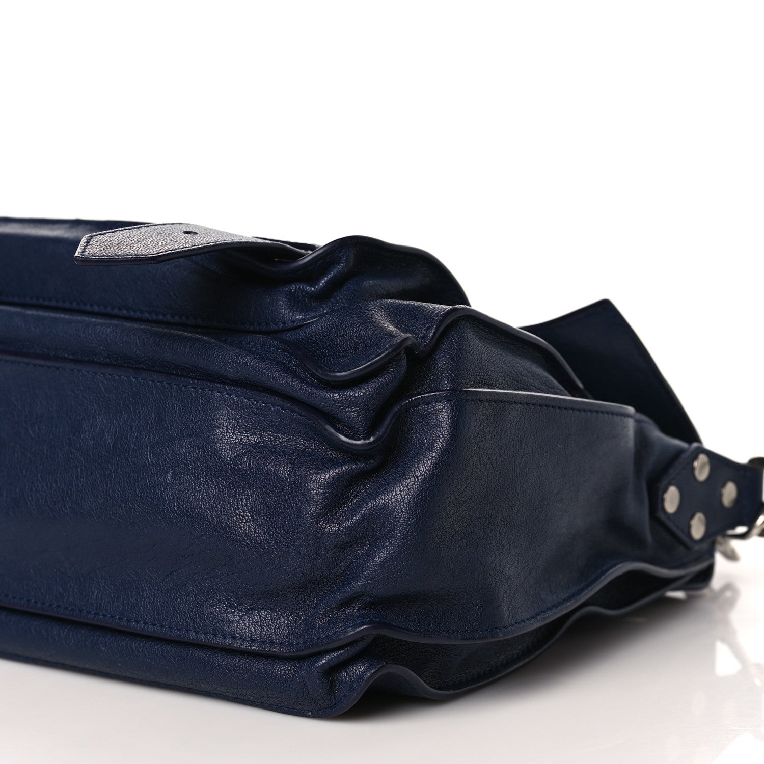 Proenza Schouler Lambskin Medium PS1 Satchel Navy 7 of 7