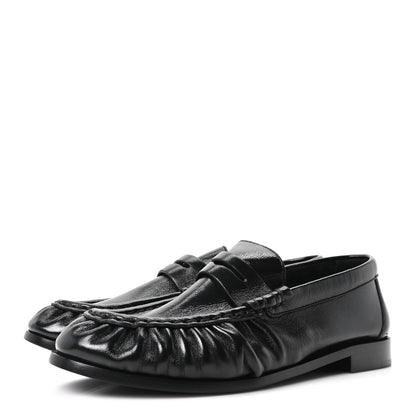 Saint Laurent Nappa Sugar Le Loafer 15 Penny Slippers 39 Black 4 of 9