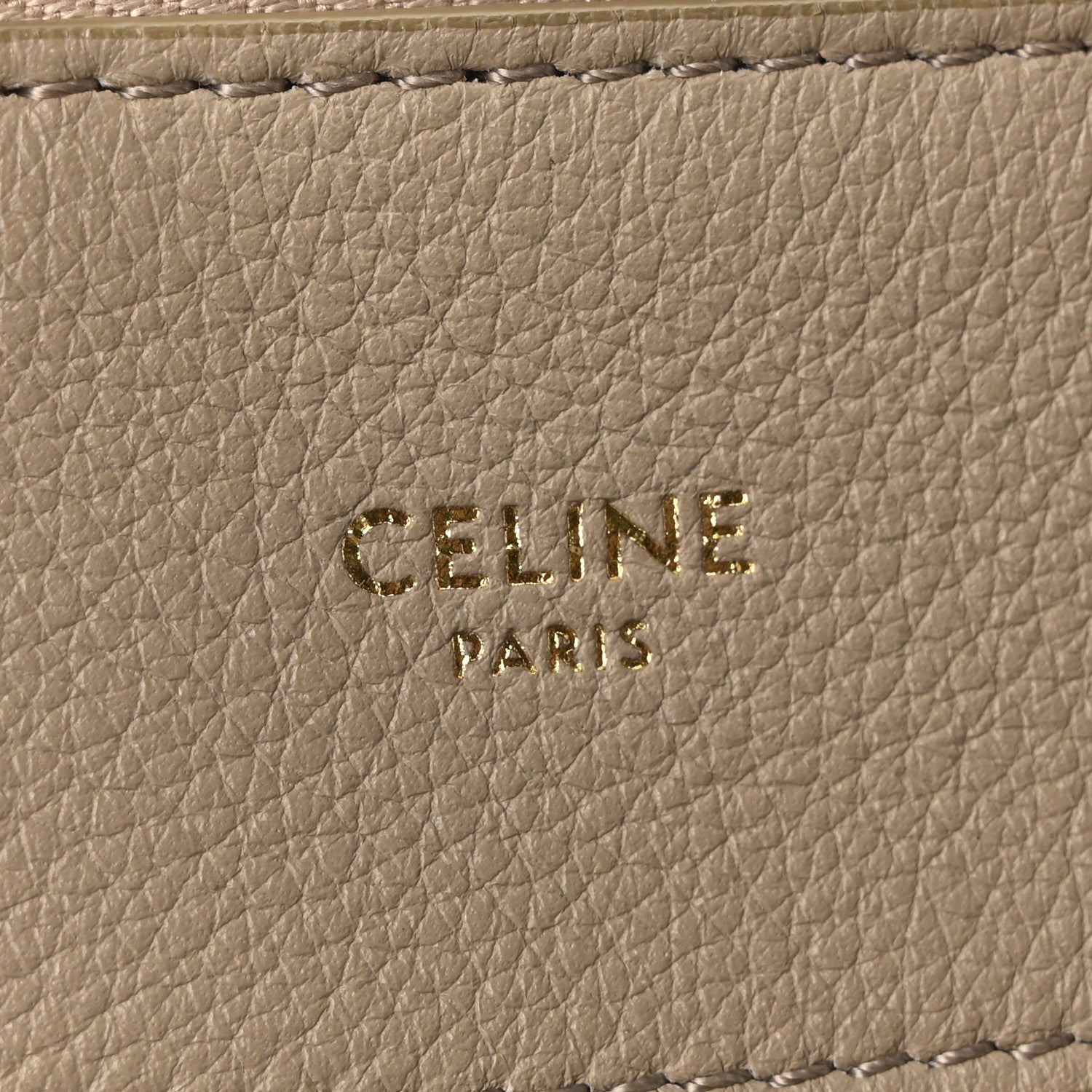 Celine Supple Calfskin Medium Romy Shoulder Bag Safari 6 of 9